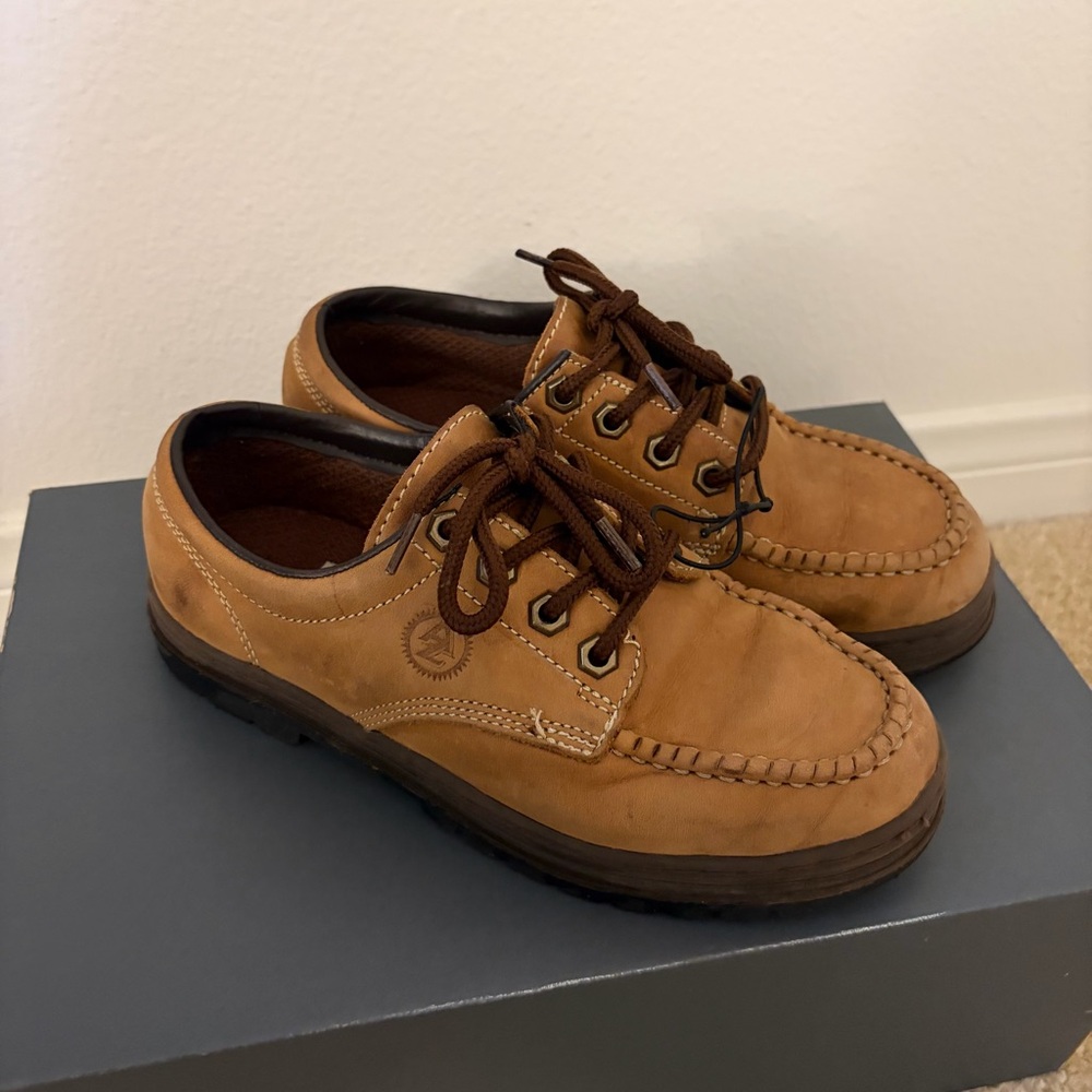 Boys' Arizona Jean Company Genuine Leather Boots (Size 5M)